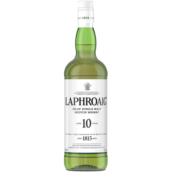 Laphroaig 10 Year Single Malt Scotch Whisky 750ml bottle