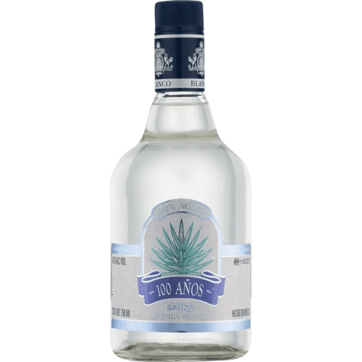 100 Años Blanco Sauza Tequila - 750ml - Liquor On Broadway