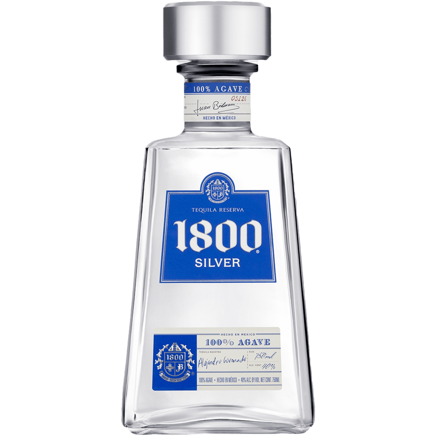 1800 Silver Tequila - 375 ML - Liquor On Broadway
