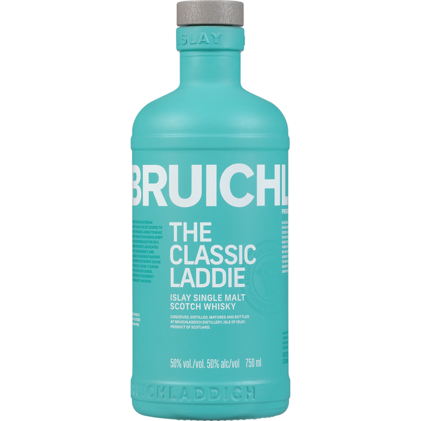 Bruichladdich The Classic Laddie Scottish Barley Islay Single Malt Scotch Whisky 750ml bottle