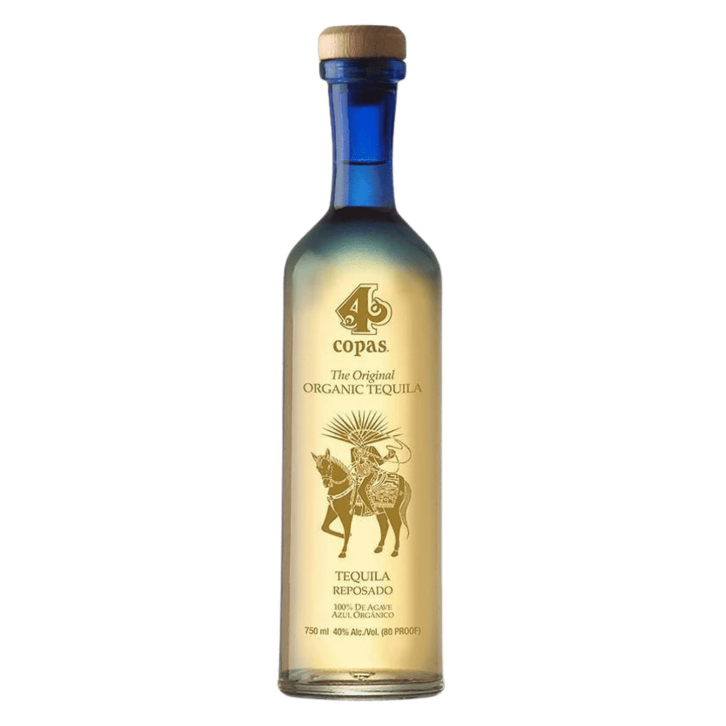 4 Copas Organic Reposado Tequila - 750ml - Liquor On Broadway