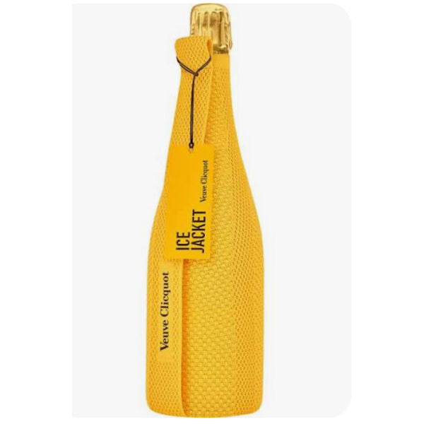 Veuve Clicquot Brut Yellow Label Champagne with Mesh Ice Jacket 750ml