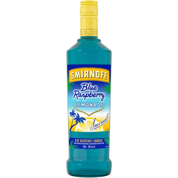 Smirnoff Blue Raspberry Lemonade Vodka 750ml bottle