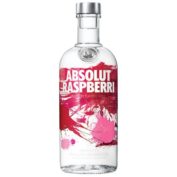 Absolut Raspberri Flavored Vodka 750ml bottle