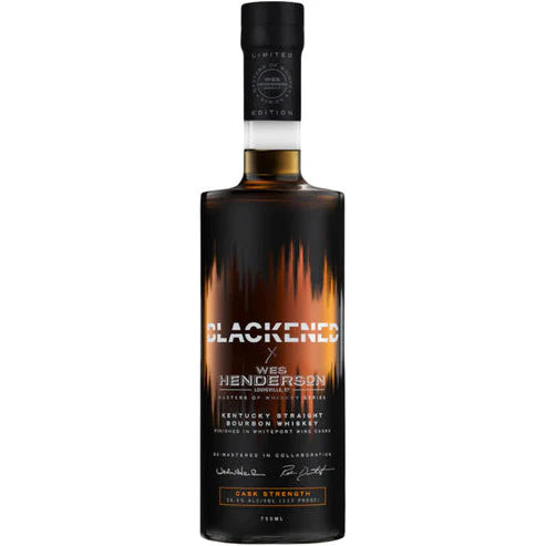 Blackened Wes Henderson Masters of Whiskey White Port Finish Bourbon – 750 ml