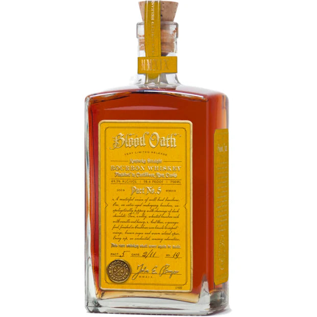 Blood Oath Pact No. 5 Kentucky Straight Bourbon 750ml bottle