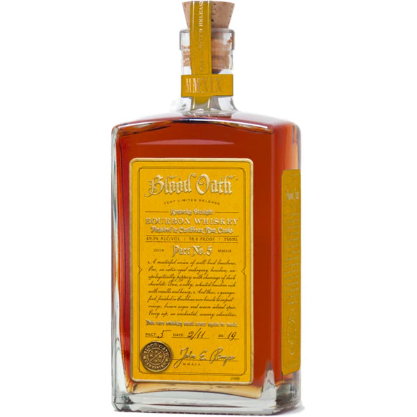 Blood Oath Pact No. 5 Kentucky Straight Bourbon 750ml bottle