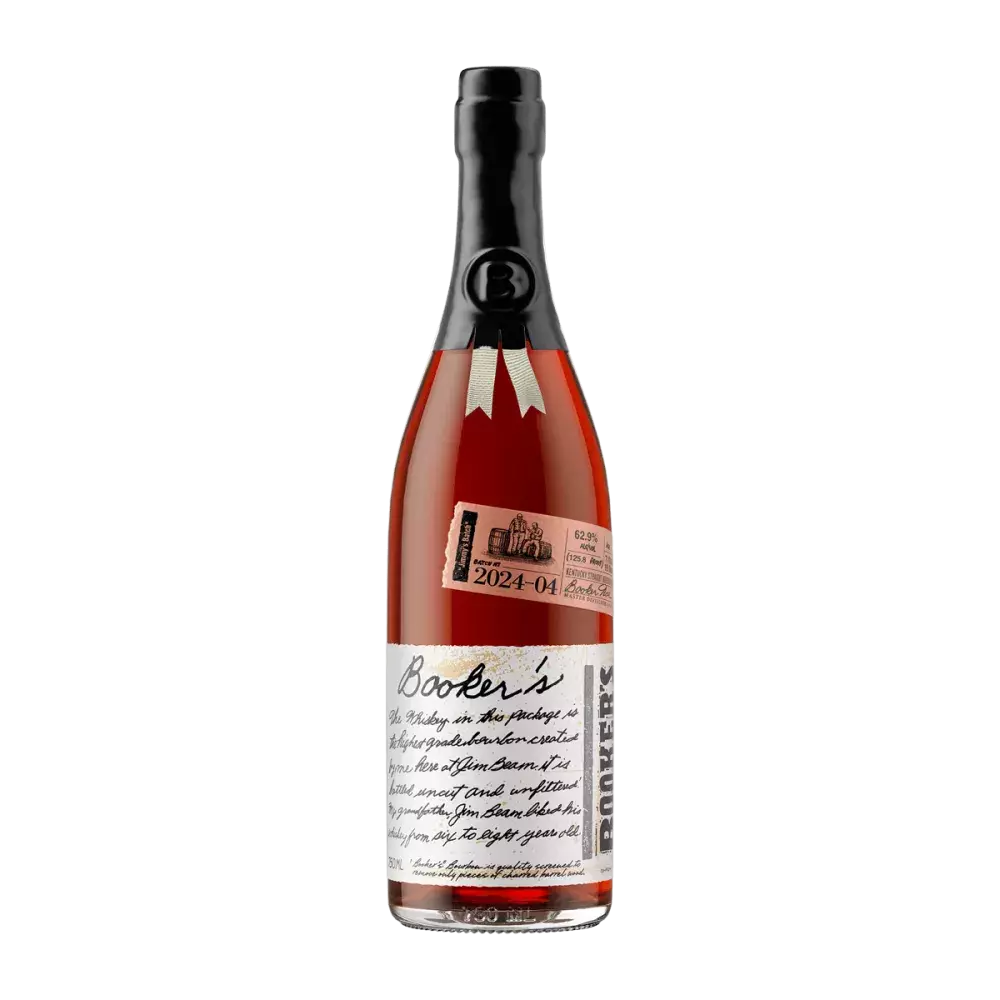 Booker’s “Jimmy’s Batch” 2024-04 Kentucky Straight Bourbon Whiskey 750 ml – 63.3 % ABV
