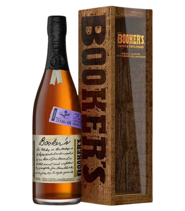 Booker's Bourbon Batch 2026-01 Big Easy Batch 129.1 Proof 750ml bottle