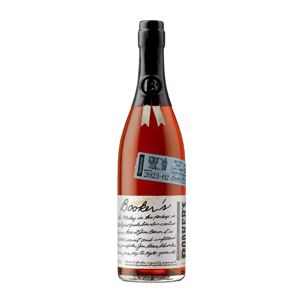 Booker’s “Apprentice Batch” 2023-02 Kentucky Straight Bourbon Whiskey 750 ml – 62.75 % ABV