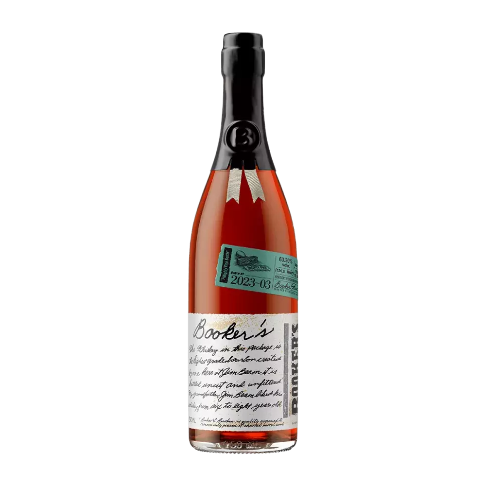 Bookers 2023-03 Mighty Fine Batch 126.6 Proof Bourbon 750ml bottle