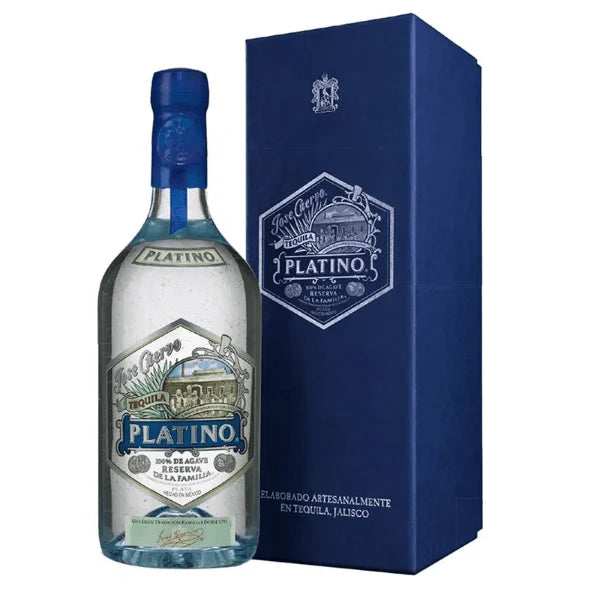 Jose Cuervo Reserva de la Familia Platino Tequila 750ml front bottle