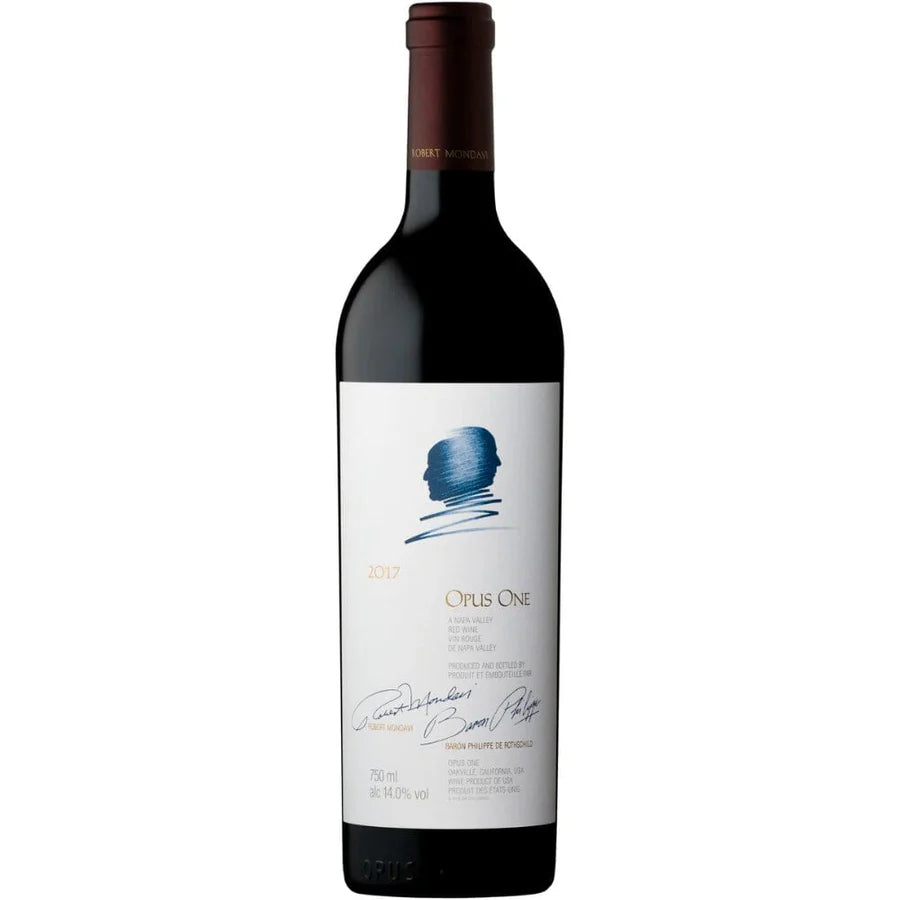 Opus One 2017 750ml front bottle
