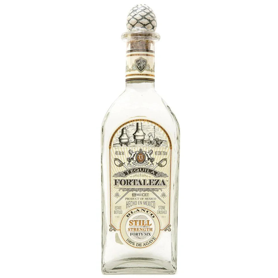 Fortaleza Blanco Still Strength Tequila 750ml bottle