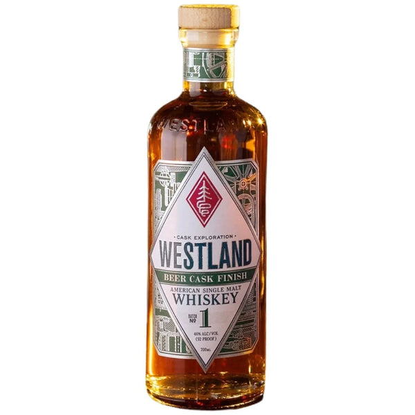 Westland Beer Cask Finish American Single Malt Whiskey 750ml bottle