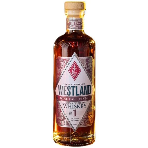 Westland Wine Cask Finish American Single Malt Whiskey 700ml bottle