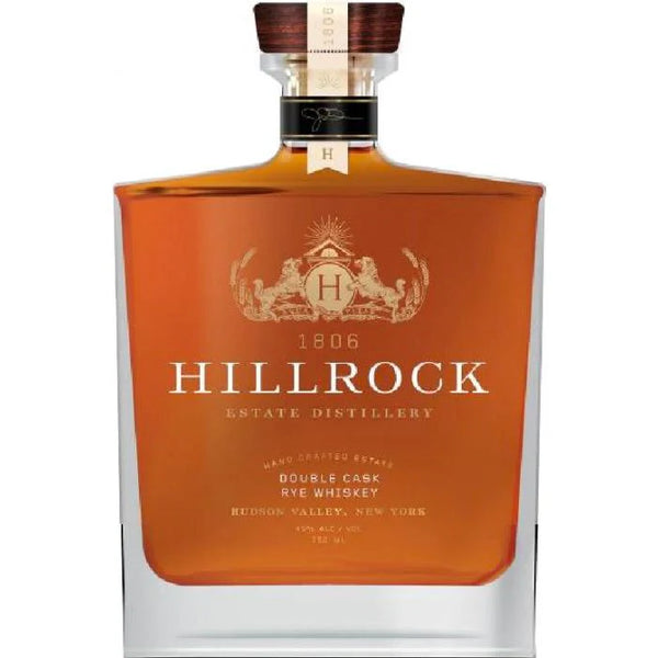 Hillrock Double Cask Rye Whiskey 750ml bottle