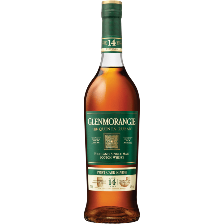Glenmorangie Quinta Ruban 14 Year Old Port Cask Finish Highland Single Malt Scotch Whisky 750ml bottle
