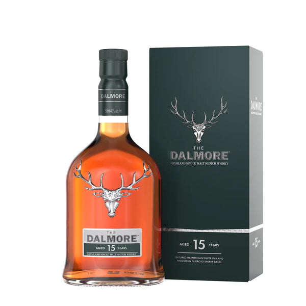 The Dalmore 15 Year Single Malt Scotch Whisky 750ml bottle