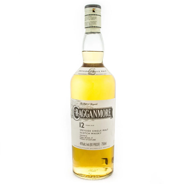 Cragganmore 12 Year Old Speyside Single Malt Scotch Whisky 750ml bottle