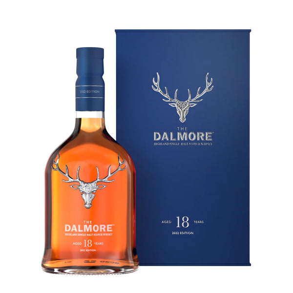 The Dalmore 18 Year Single Malt Scotch Whisky 750ml bottle