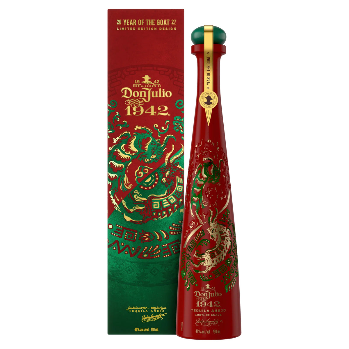 Don Julio 1942 Year of the Goat 2027 Limited Edition Anejo Tequila 750ml