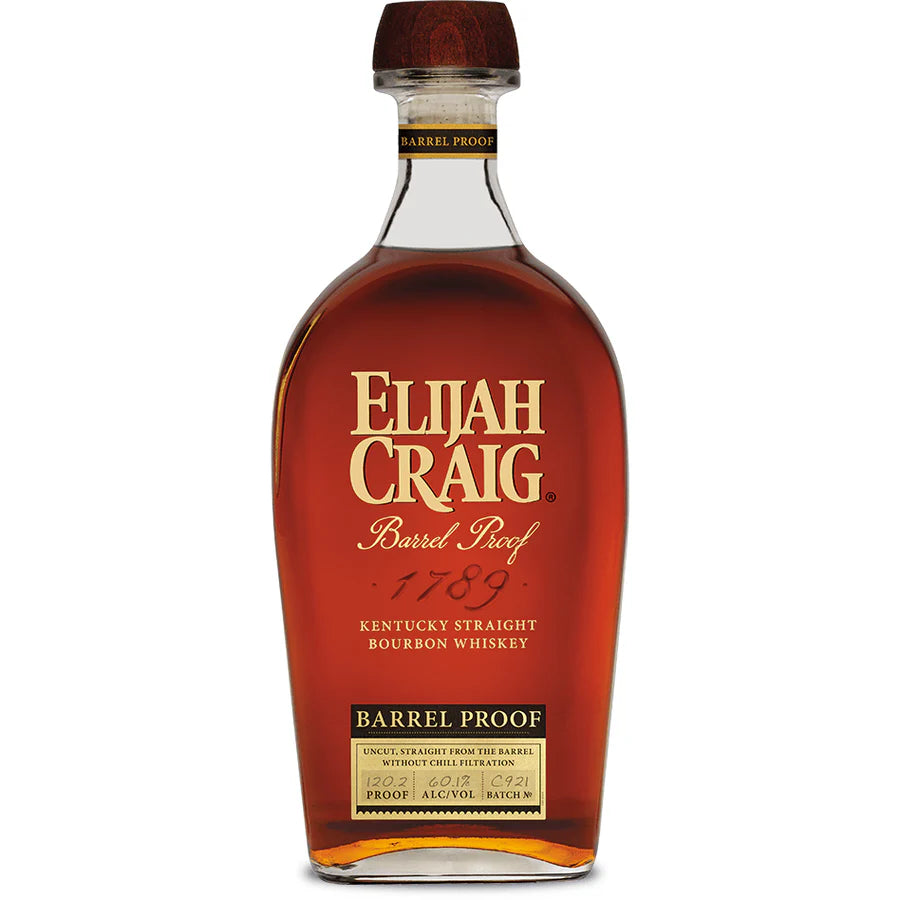 Elijah Craig Barrel Proof Batch C921 120.2 Proof Bourbon 750ml bottle