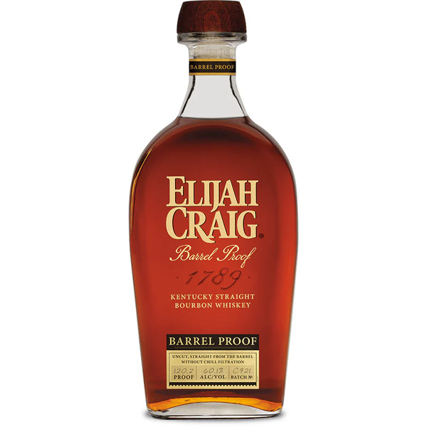 Elijah Craig Barrel Proof Batch C921 120.2 Proof Bourbon 750ml bottle