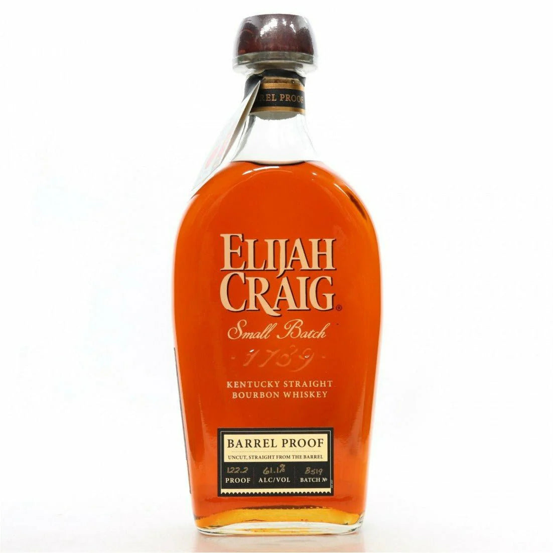 Elijah Craig Barrel Proof Small Batch B519 – 122.2 Proof – 750 ml