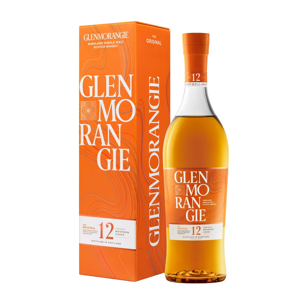 Glenmorangie The Original 12 Year Old Highland Single Malt Scotch Whisky 750ml bottle