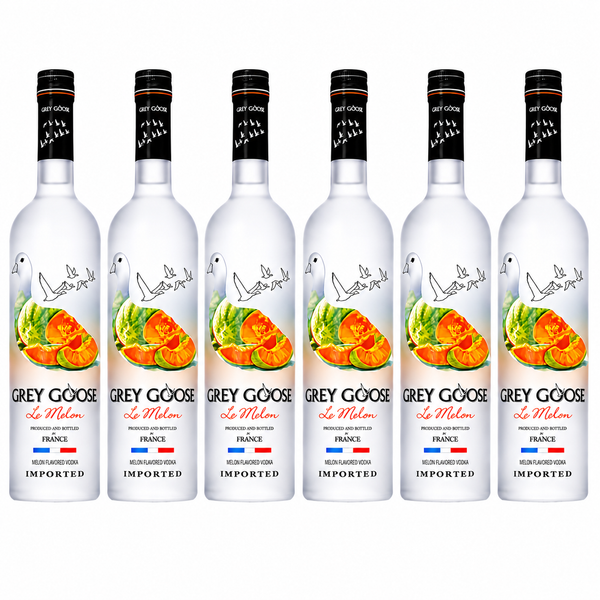 Grey Goose Le Melon Vodka 6 Pack 750ml bottles