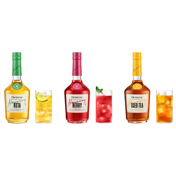 Hennessy Ready-to-Drink Cocktail Variety Bundle 3 x 375ml bottles