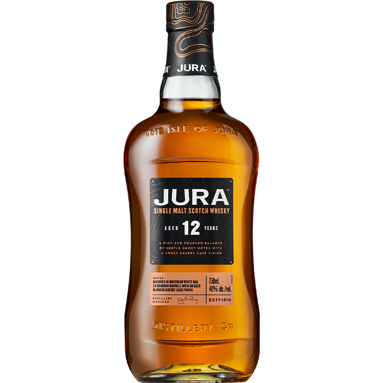 Jura 12 Year Old Scotch Whisky 750ml