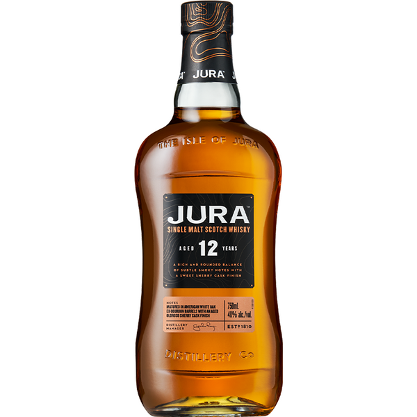 Jura 12 Year Old Scotch Whisky 750ml