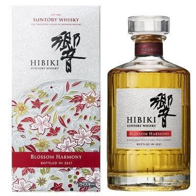 Hibiki Blossom Harmony 2022 Limited Edition Japanese Whisky 700ml sakura decanter