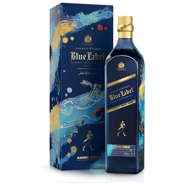 Johnnie Walker Blue Label Year of the Rabbit Limited Edition by Angel Chen 750ml bottle