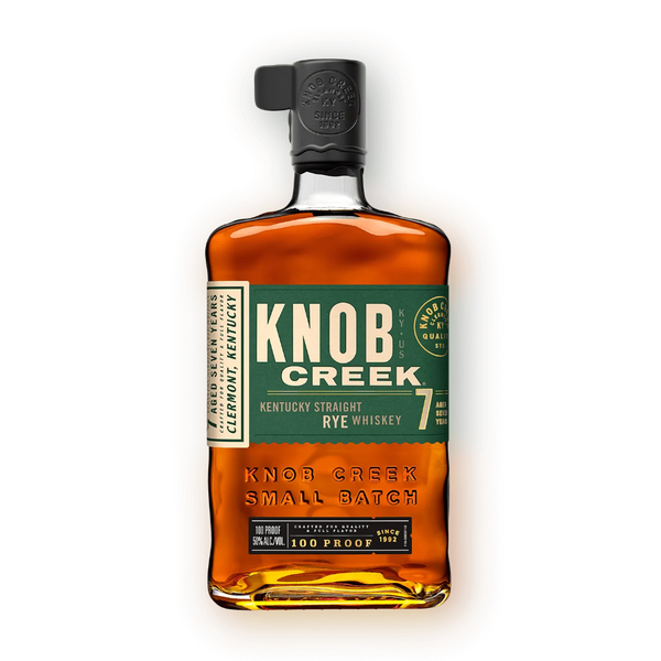 Knob Creek 7 Year Kentucky Straight Rye Whiskey 100 Proof 750ml bottle