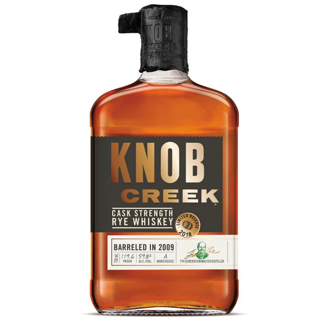 Knob Creek Cask Strength Rye 2009 – 119.6 Proof – 750 ml