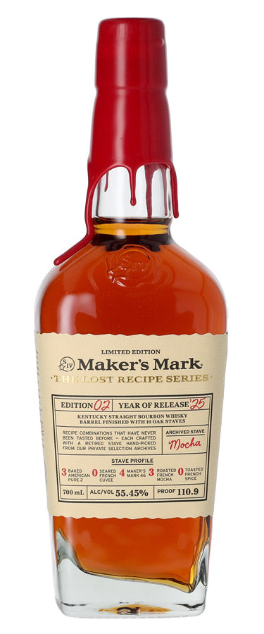 Maker’s Mark The Lost Recipe Series Edition 02 – 110.9 Proof – 750 ml
