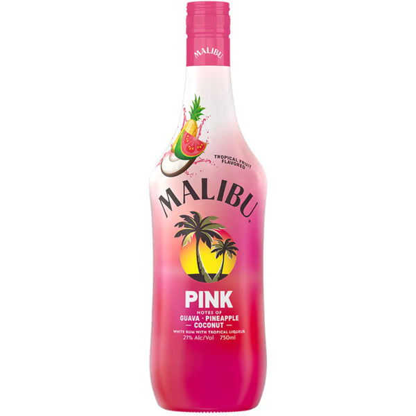 Malibu Pink Rum 750ml bottle