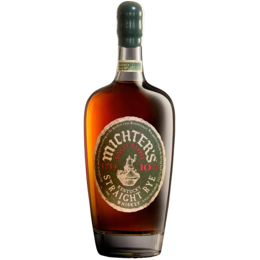 Michter’s 10 Year Single Barrel Kentucky Straight Rye Whiskey (2021 Release) – 92.8 Proof – 750 ml