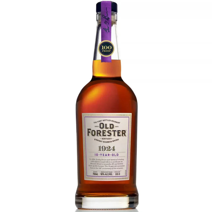Old Forester 1924 10 Year Old Kentucky Straight Bourbon – 100 Proof – 750 ml