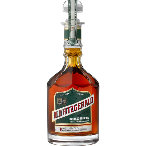 Old Fitzgerald Bottled in Bond 8 Year Spring 2021 Release Bourbon 750ml decanter bottle