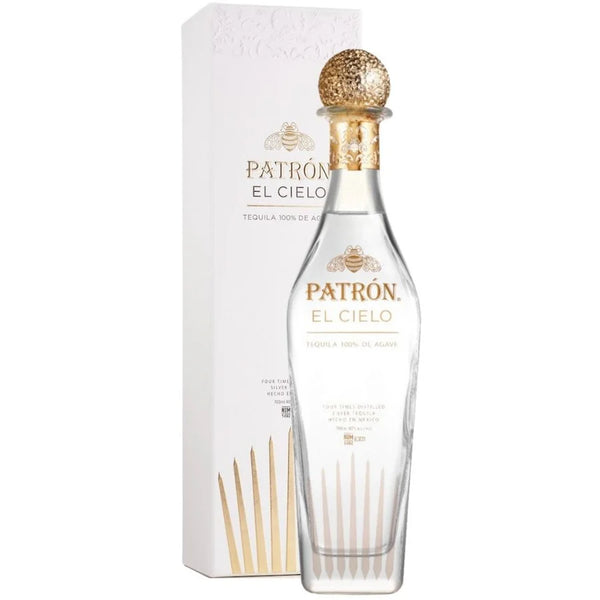 Patrón El Cielo Silver Tequila 700ml front bottle