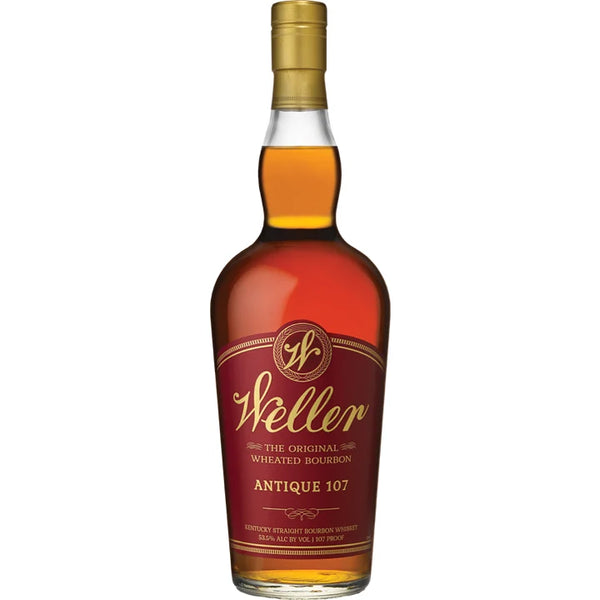 W.L. Weller Antique 107 Kentucky Straight Bourbon Whiskey 1L bottle