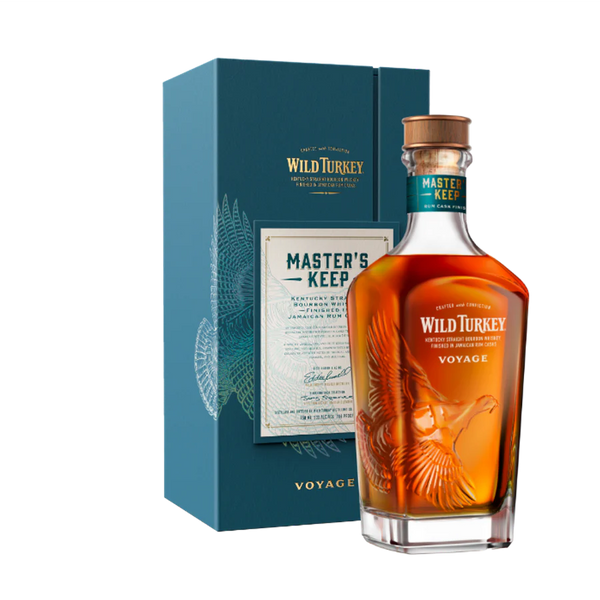 Wild Turkey Master’s Keep Voyage Rum Cask Finish Bourbon 750ml front bottle