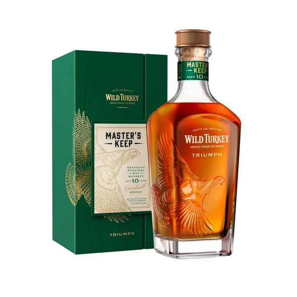 Wild Turkey Master’s Keep Triumph Rye Whiskey 750ml front bottle