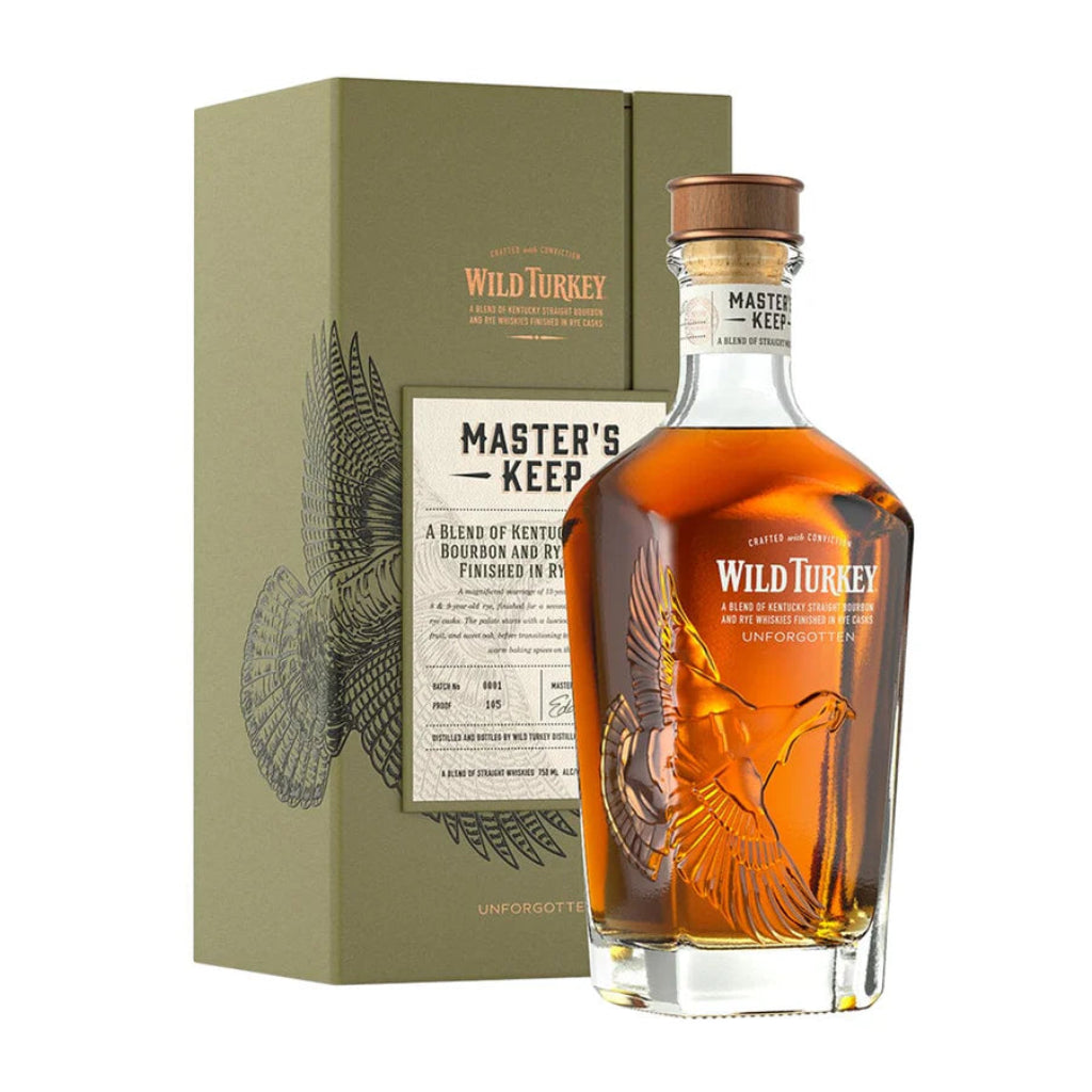 Wild Turkey Master’s Keep Unforgotten Kentucky Straight Bourbon Whiskey 750ml front bottle