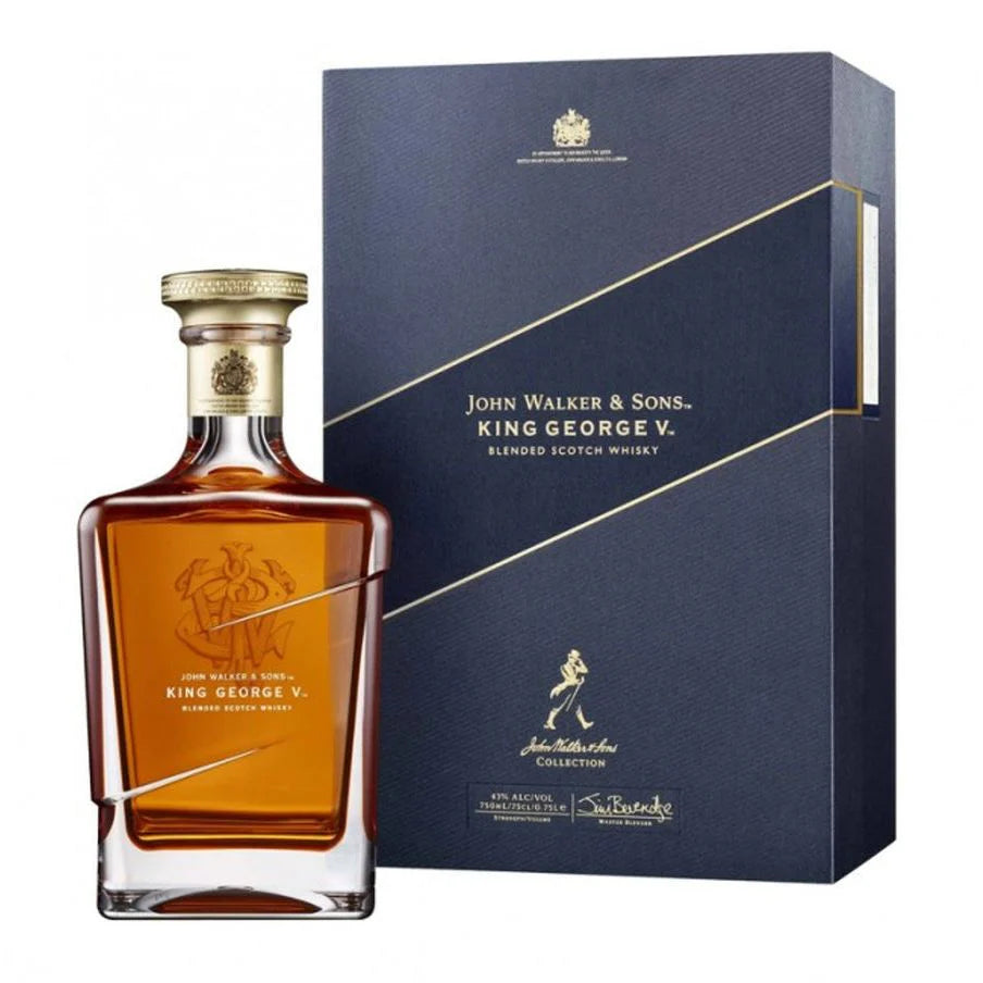 John Walker & Sons King George V Blended Scotch Whisky 750ml decanter bottle