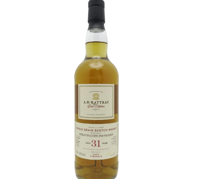 A.D. Rattray Strathclyde 31 Years Old Single Malt Whisky - Liquor On Broadway